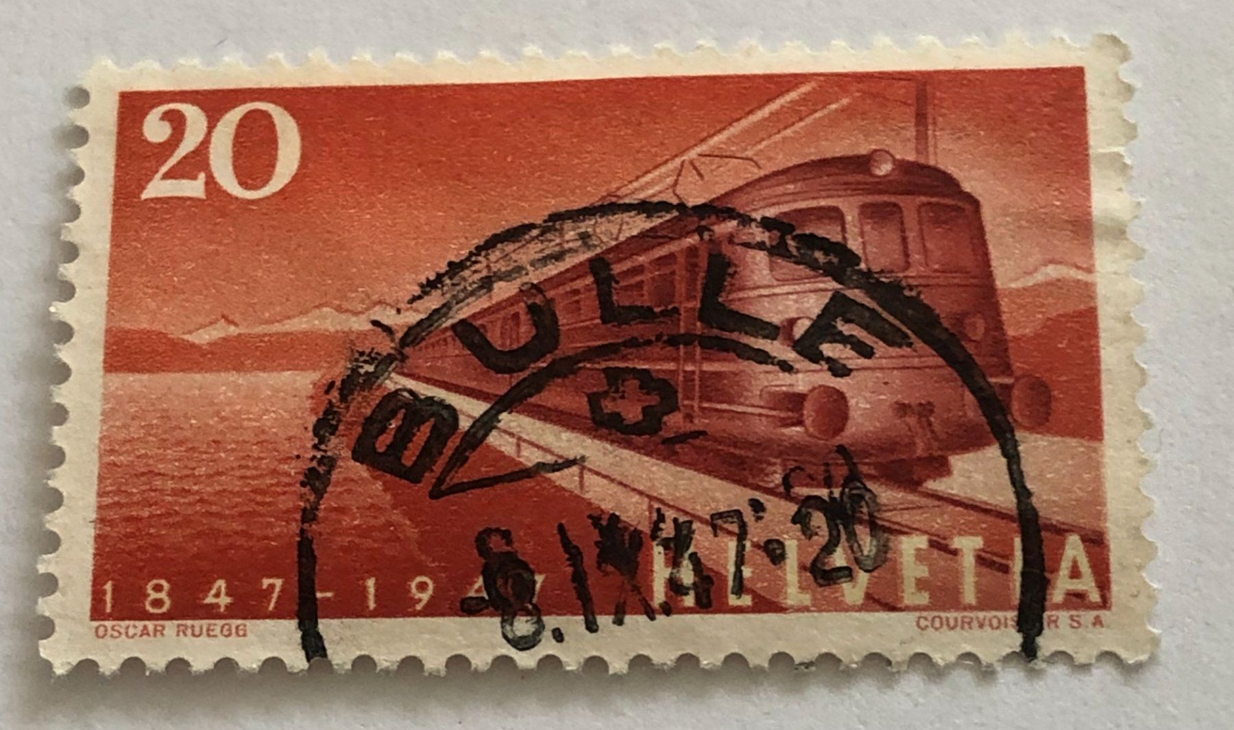 Tutti i francobolli: CH Briefmarken gestempel   – Usato da Aarau venduto da Billa007