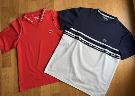 2x LACOSTE T-Shirts guter Zustand
