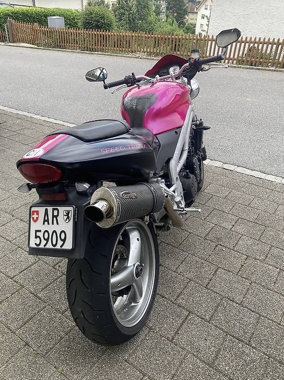 Triumph Strada: Triumph speed tripple 955i mit MFK – Usato da Herisau venduto da dani-hartmann 1