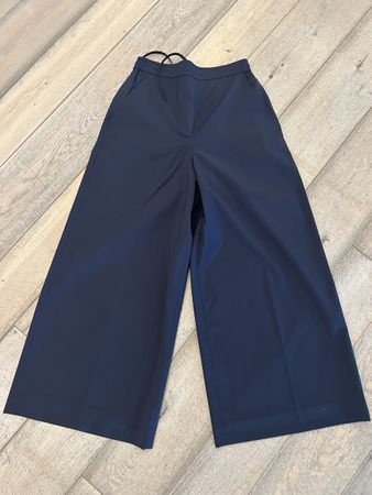 Pantalon large bleu marine COS T.36/38