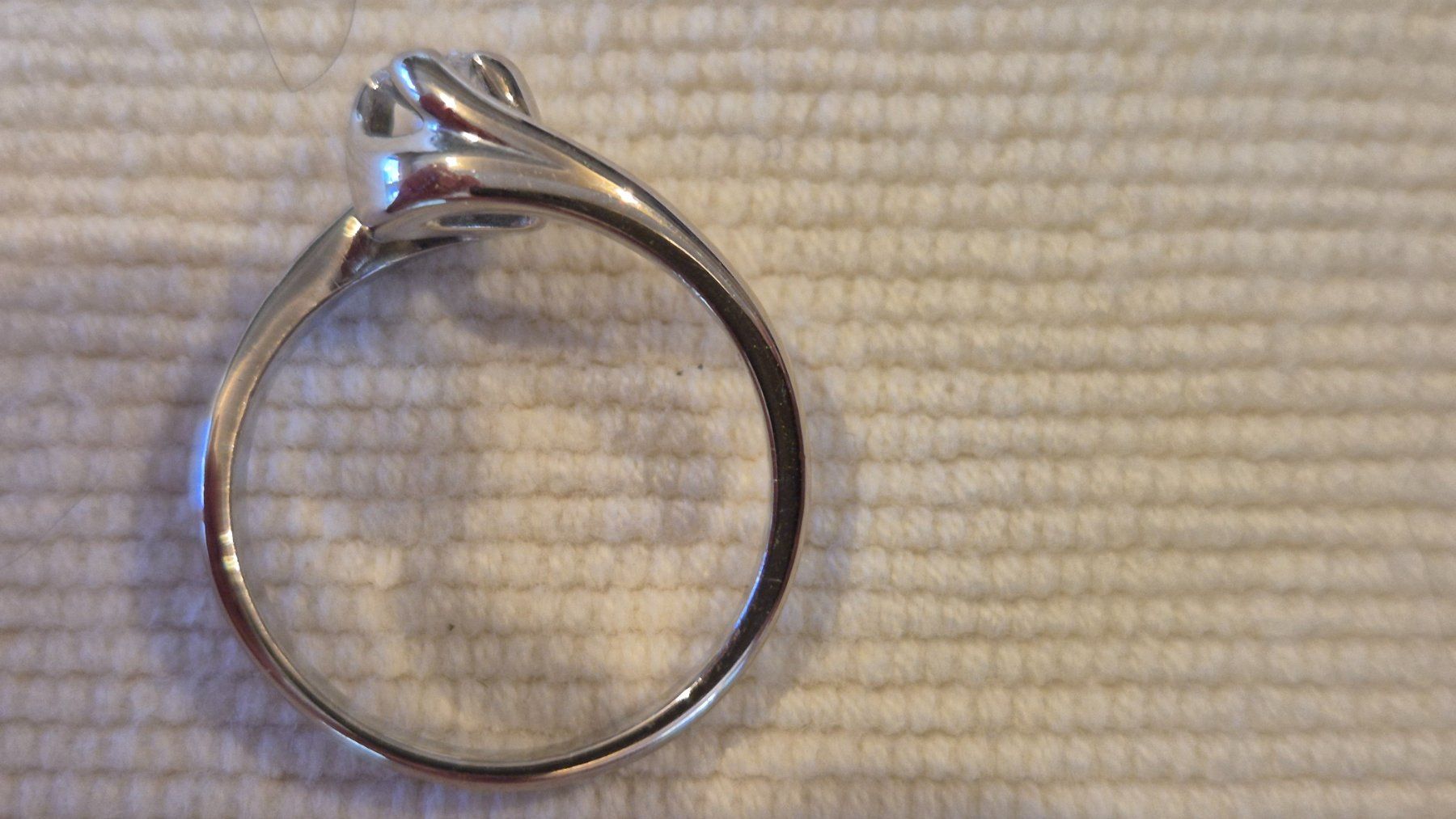 Ringe: bague or blanc, solitaire, 4.08 grammes – Gebraucht aus Gingins von hellopascal 2