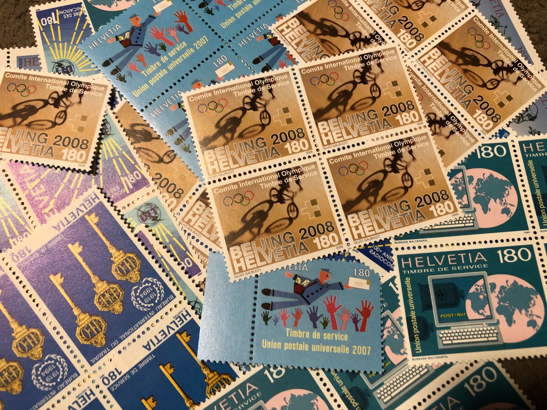 Tutti i francobolli: 100 x 1.80 Genfer Ämter – Nuovo (secondo la descrizione) da Grafenort venduto da Solar11