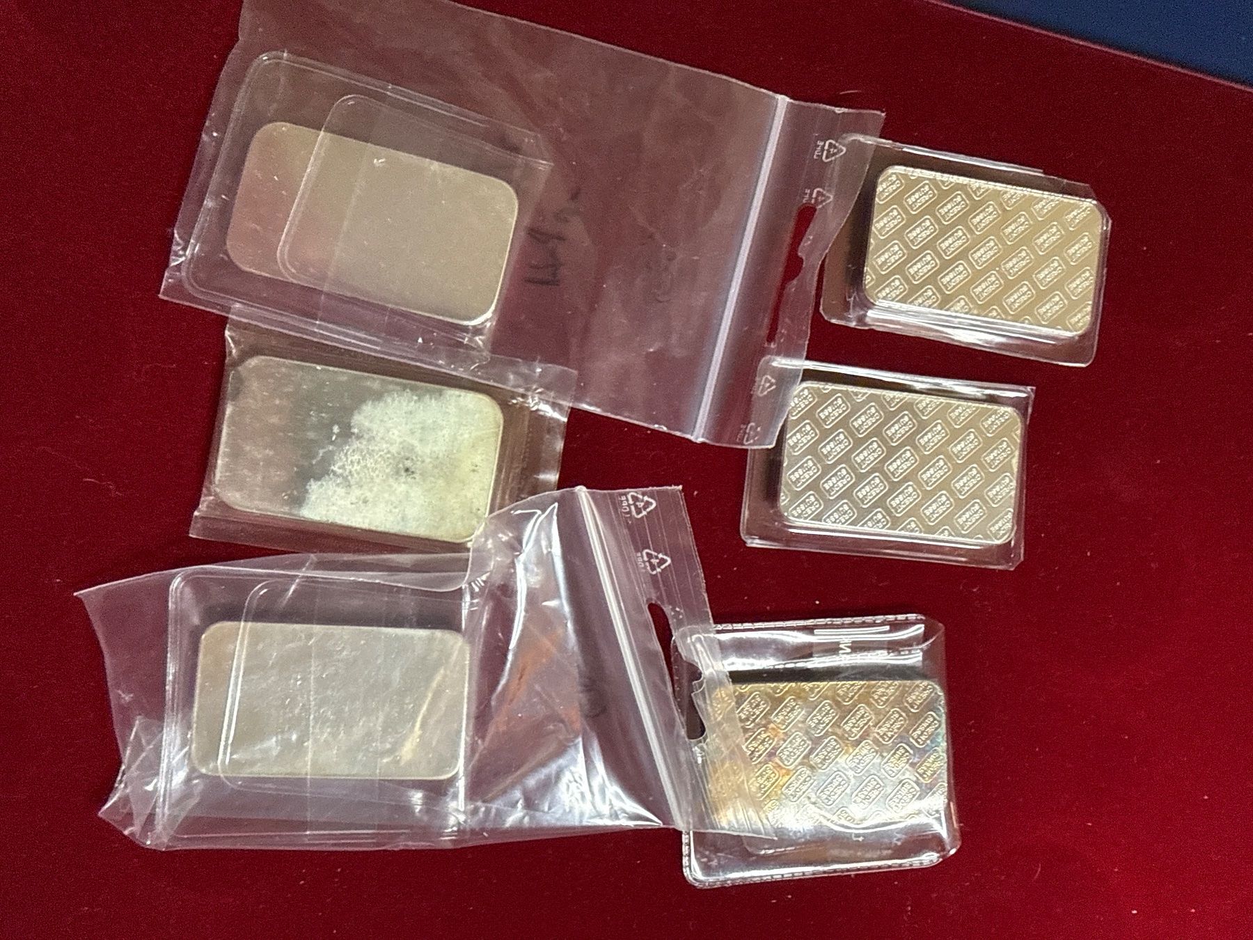 Edelmetalle: 6 x 50 Gramm Silberbarren – Gebraucht aus Derendingen von iven70 2