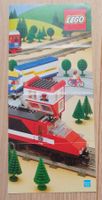 LEGO Eisenbahn Katalog Prospekt 80er gefaltet u. eingerissen
