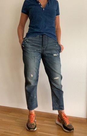 NEI❣️Jeans von RAW G-STAR 3D, Boyfriend CROP WMN 24/32