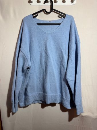 Blauer Pullover Gr. 3XL