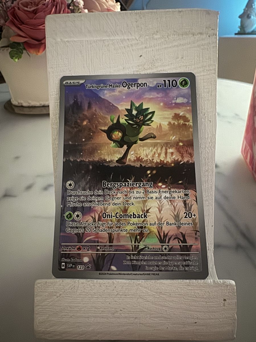 Pokémon Sammelbilder & Trading cards: Pokémon Ogerpon Karte – Neu (gemäss Beschreibung) aus Boniswil von Lisu97p