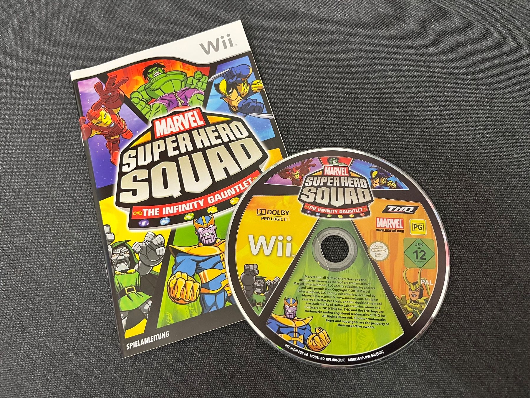 Nintendo Spiele: Marvel Super Hero Squad: The Infinity Gauntlet - Wii – Gebraucht aus Thalwil von ranx
