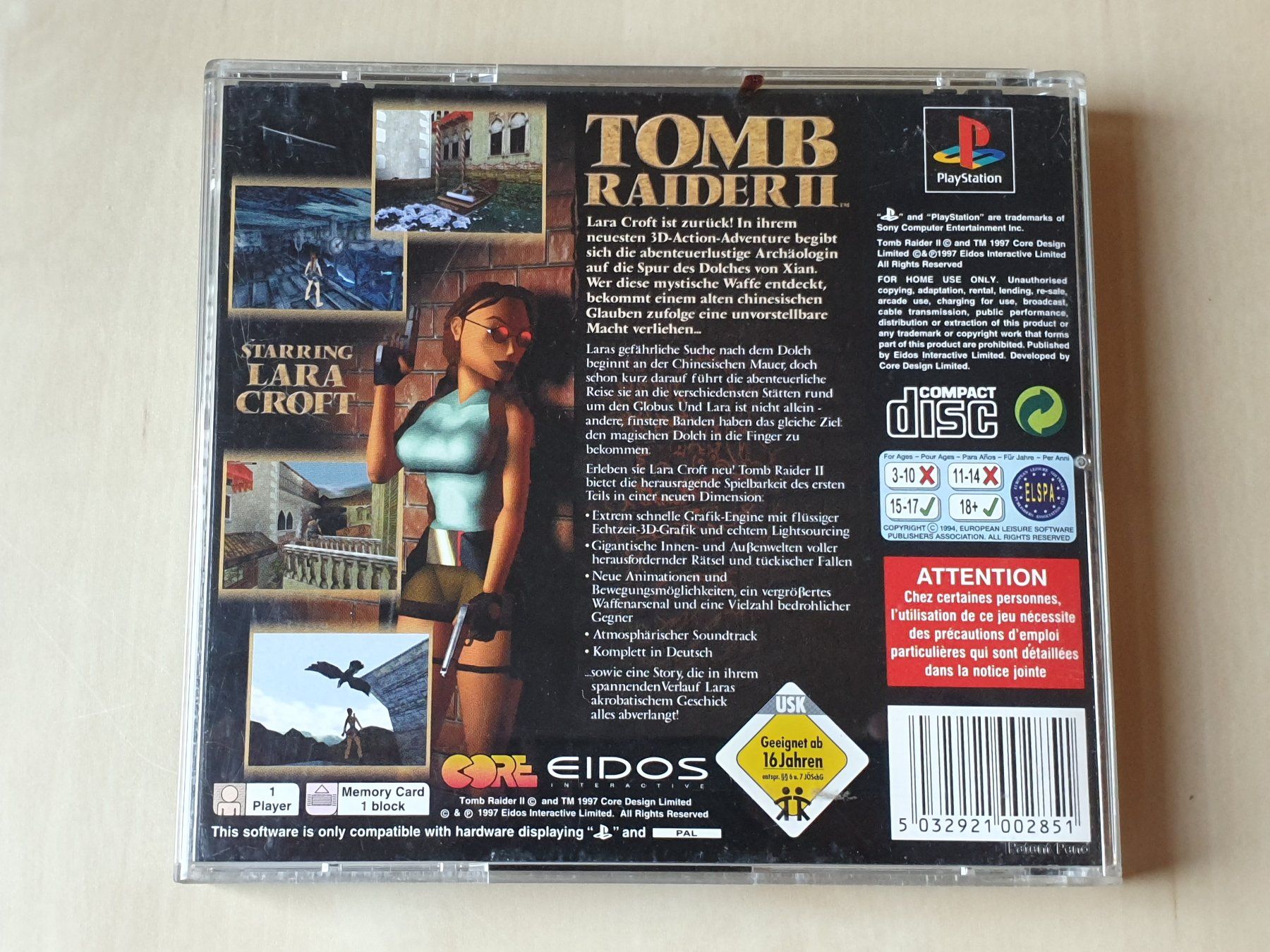 Sony Giochi: Tomb Raider 2 – Usato da Stansstad venduto da collectorsshop 1