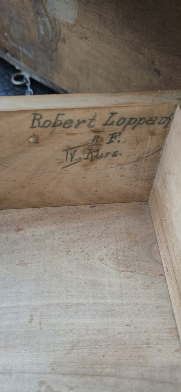 Cassettiere: Antikes Apothekenkästchen Handarbeit von 1916 – Usato da Möhlin venduto da fquagliati 2