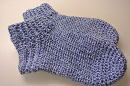Bettsocken Wollfinken *jeans Gr. 39 *neu