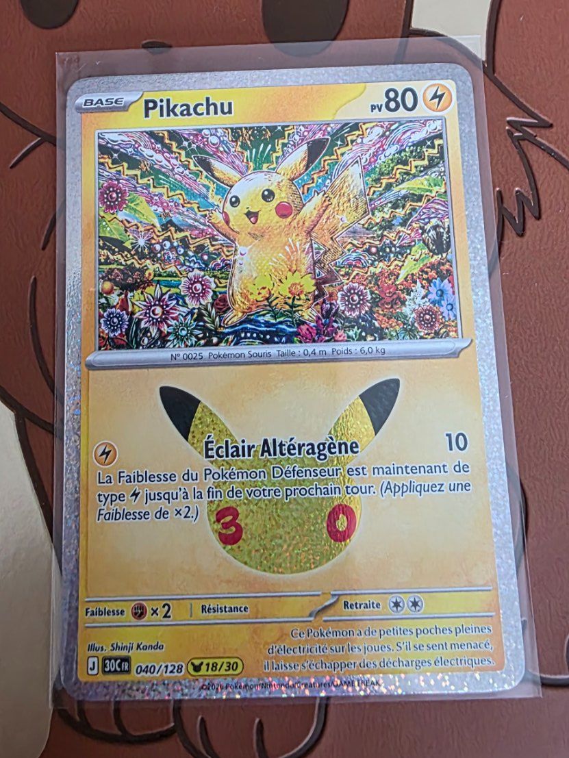 Pokémon Cartes à collectionner: Pikachu n°18/30 – Neuf (Voir description) à Grolley par Caro_Werro78