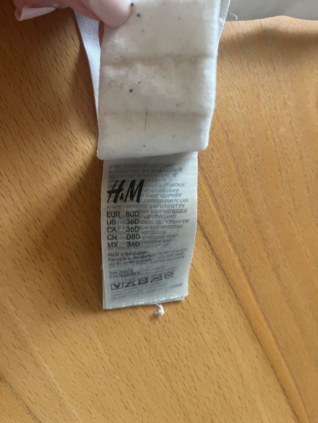 H&M Altra biancheria intima: BH weiss "be brave be kind" 80D + 2 Slips H&M – Usato da Wallenried venduto da nfe_2xn6 2