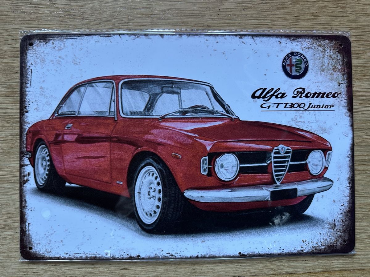 Insegne: Alfa romeo gt 1300 italia Oldtimer Classic  – Nuovo (secondo la descrizione) da Reinach AG venduto da rares75