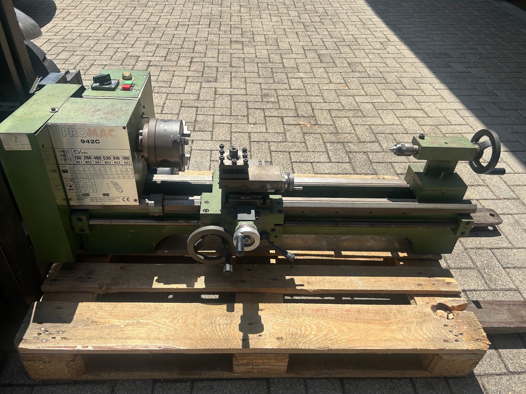 Promac Alle Maschinen: PROMAC Drehbank 942C – Gebraucht aus Rothenfluh von BitterlinPartner 2