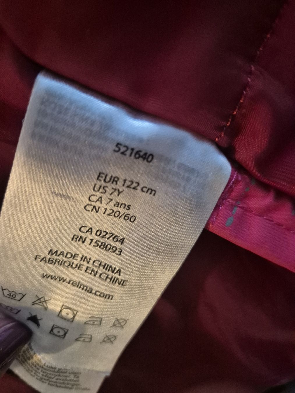 Reima Giacche & Cappotti: Reima Winterjacke Grösse 122 – Usato da Rupperswil venduto da Rainbow2016 3