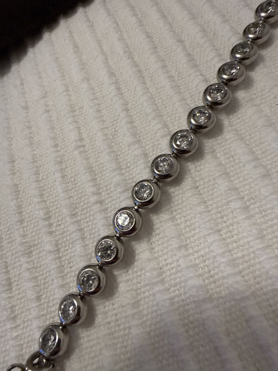Bracciali & Braccialetti: NEU***ARMBAND ECHTSILBER mit CUBIC ZIRCONIA*** – Nuovo e nell'imballaggio originale da Zürich venduto da Ceca52 3