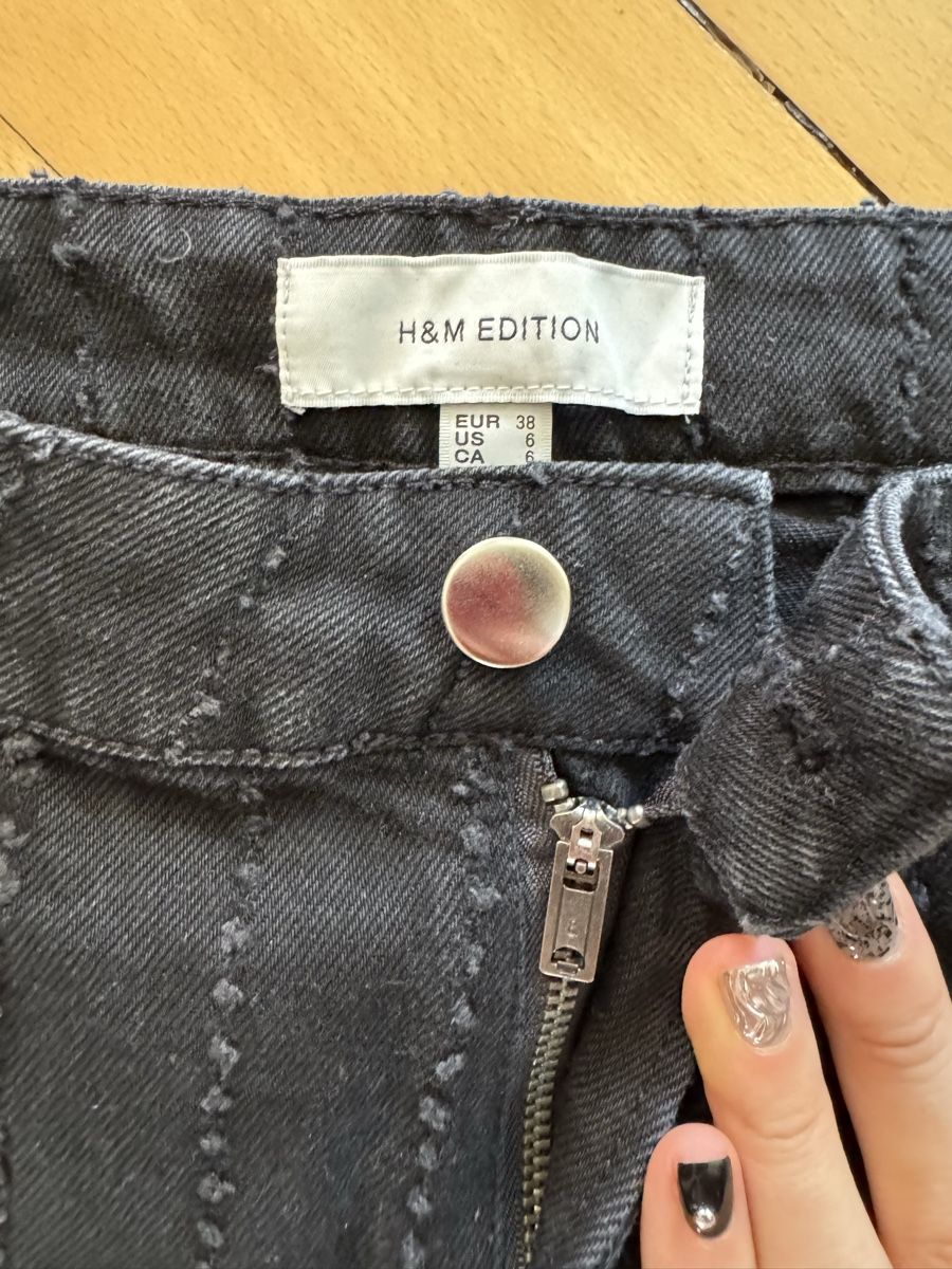 H&M Jeans: H&M EDITION Jeans black size 38 straight – Usato da Bern venduto da kac_f6fr 1