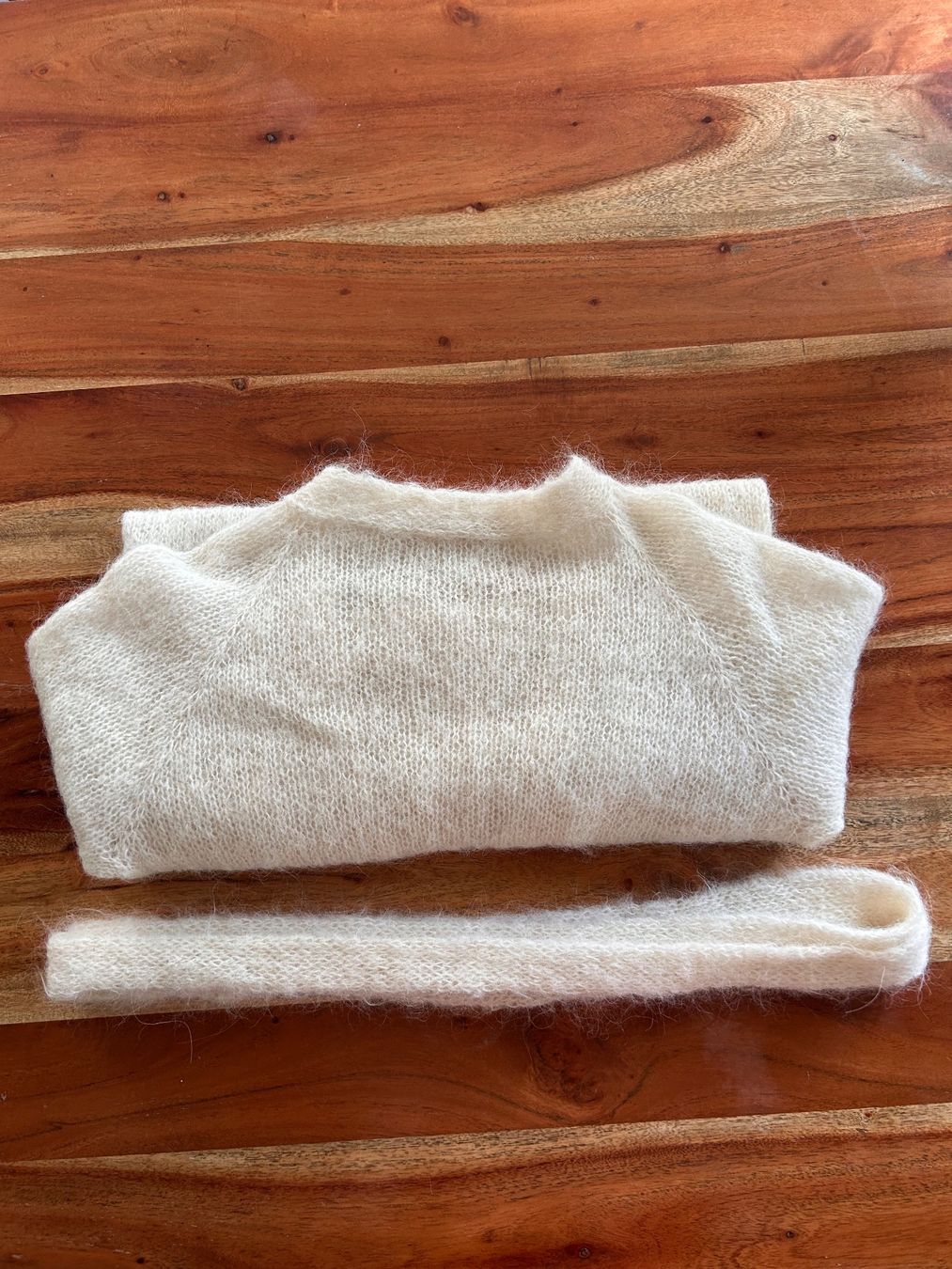 Giacche: Strickjacke mit Bindegurt Grösse S aus Alpaka – Usato da Widnau venduto da Xroma-11 3