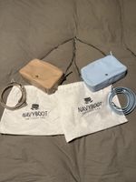 Navyboot Tasche Lackleder + Kette, wie NEU!