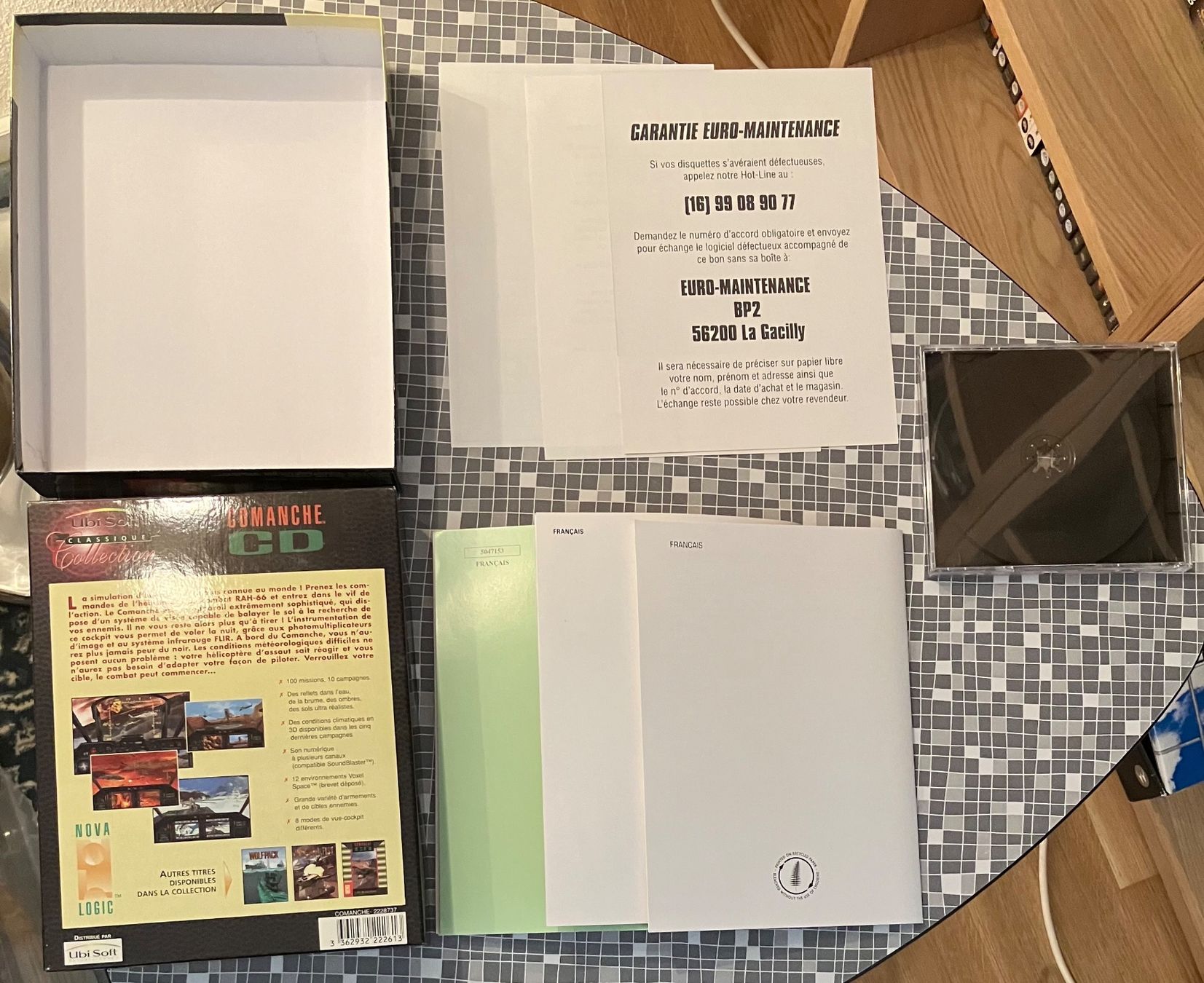 Giochi: Comanche CD - PC Big Box (1994, franz.) – Usato da Winkel venduto da Asdas87 4