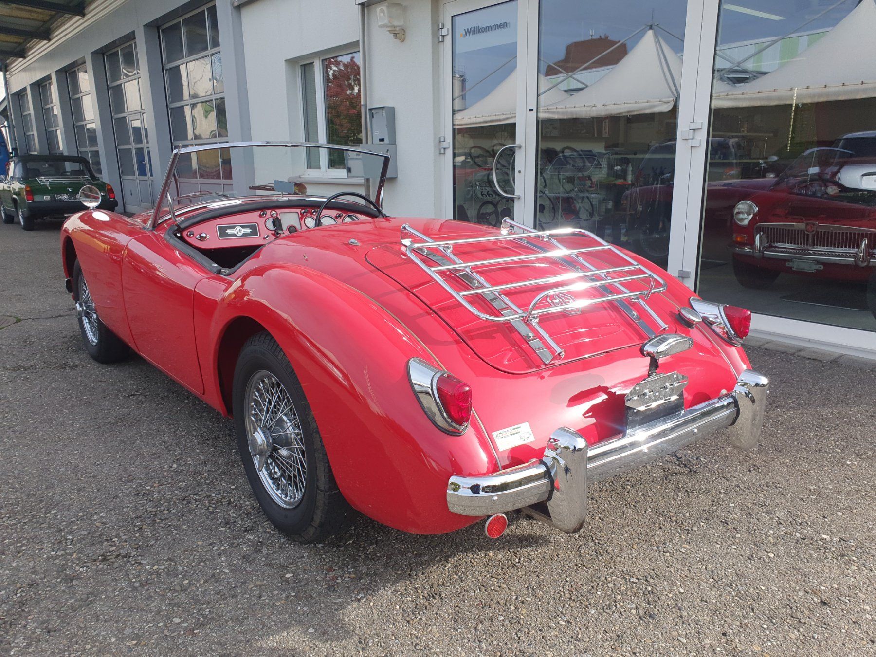 MG Automobili: MG A 1500  Oldtimer-Cabriolet – Usato da Schwarzenbach SG venduto da MGTC 3