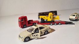 Siku: Flugshow-Set mit LKW, Bus und Taxi