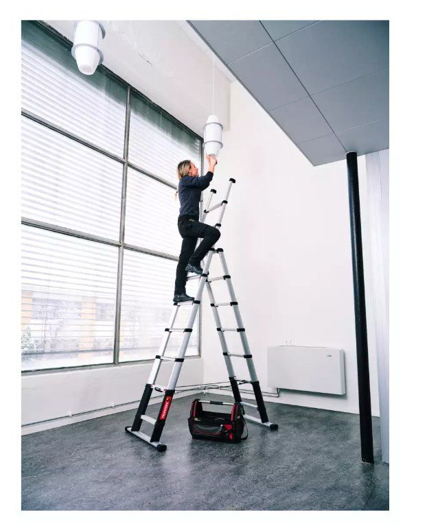 Leitern: Telesteps Teleskopleiter Combi Line 3.0 m – Gebraucht aus Koppigen von Bracher_Mail-House