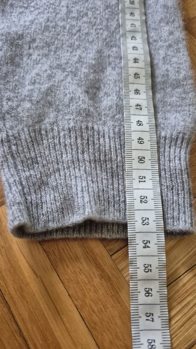 Peter Hahn Maglioni & Felpe: Peter Hahn Kaschmirpullover, Gr. 48, Grau/Schwarz Top – Usato da Winterthur venduto da ann_7lxx 8