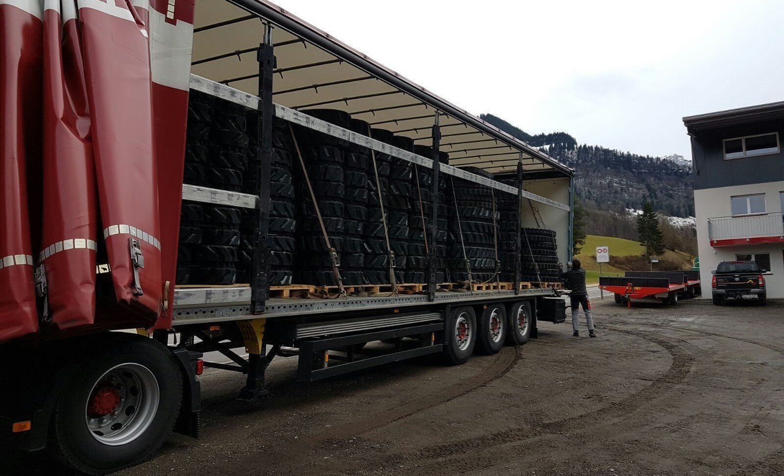Escavatori: Gummiketten / Gummiraupen Bagger Dumper – Nuovo e nell'imballaggio originale da Schüpfheim venduto da grischa01 3