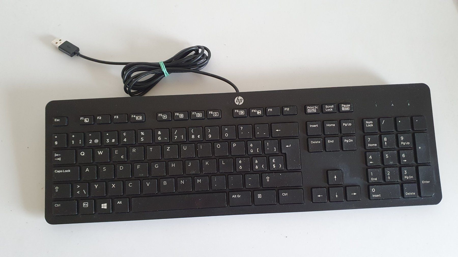 Hewlett Packard Tastiere: HP Hewlett Packard Tastatur KBAR211 – Usato da Giswil venduto da online-Brockenhaus