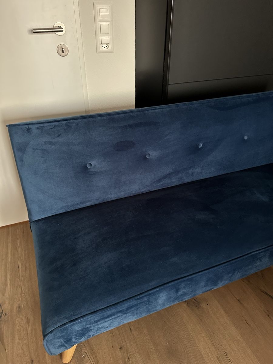 Sofas: Bettsofa Blau – D'occasion à Goldach par Schnuppi 1