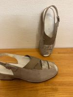 ara Sandalen aus Leder, hellbraun, Gr. 37,5, guter Zustand!