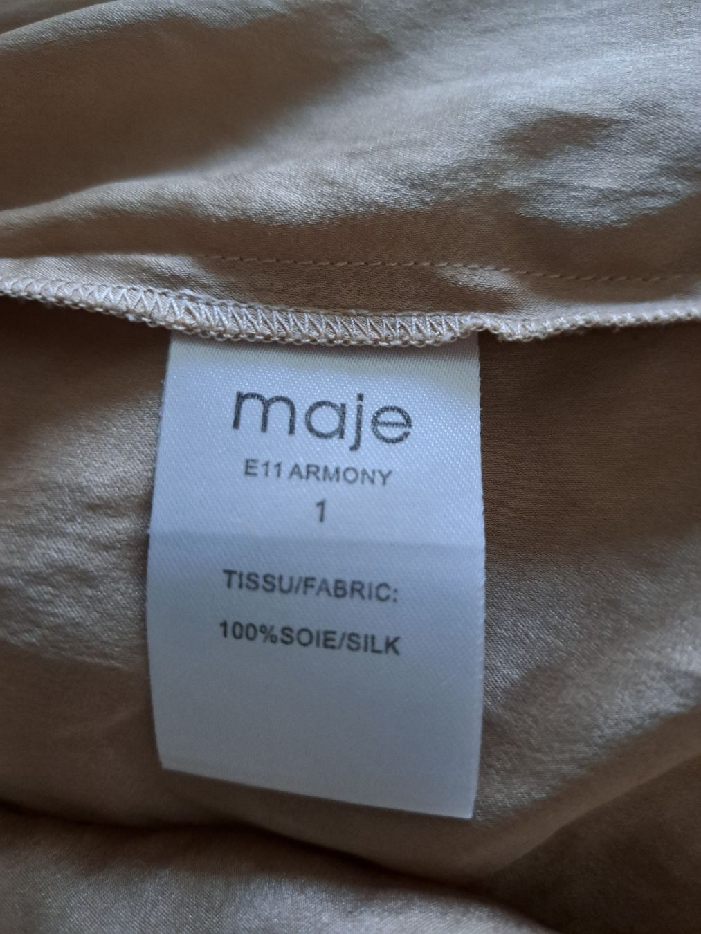 Chemisiers: Majé Bluse Seide – D'occasion à Thalwil par sternenstaub369 4