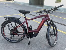 Haibike Trekking 11 750 Wh tuscan/neon red in ottimo stato.