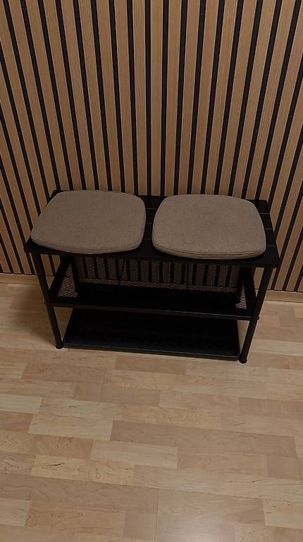 Garderobe: Eingangs-Sitz-Schuhmöbel schwarz – Gebraucht aus Rotkreuz von ta_ti75 1