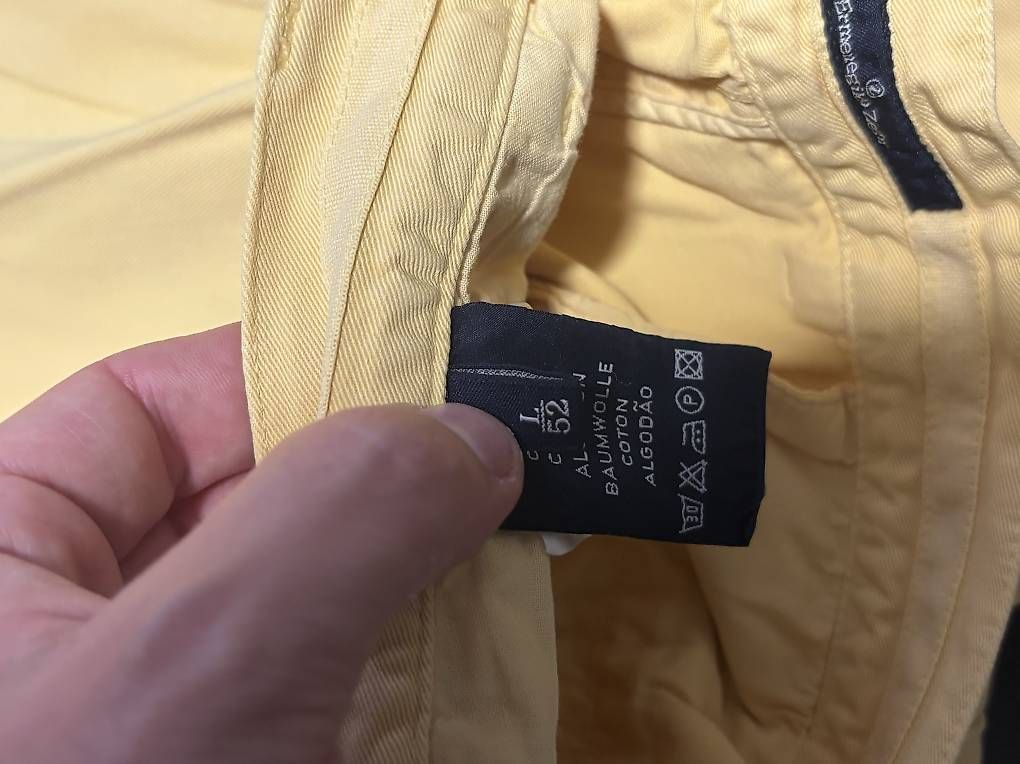 Pantaloni: Pantalone cotone giallo – Usato da Viganello venduto da ale_8pc5 1
