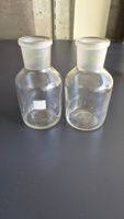 2 Laborflaschen Glasschliff 34.5/35 guter Zustand