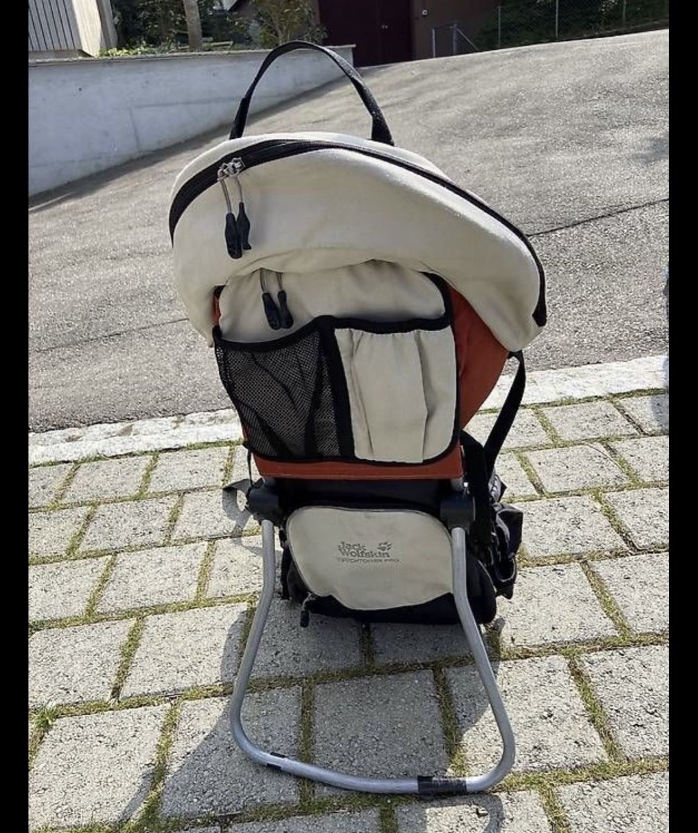 Jack Wolfskin Marsupi portabebè: Jack Wolfskin Kindertrage/Rückentrage – Usato da Dornach venduto da mir_7zsr 1