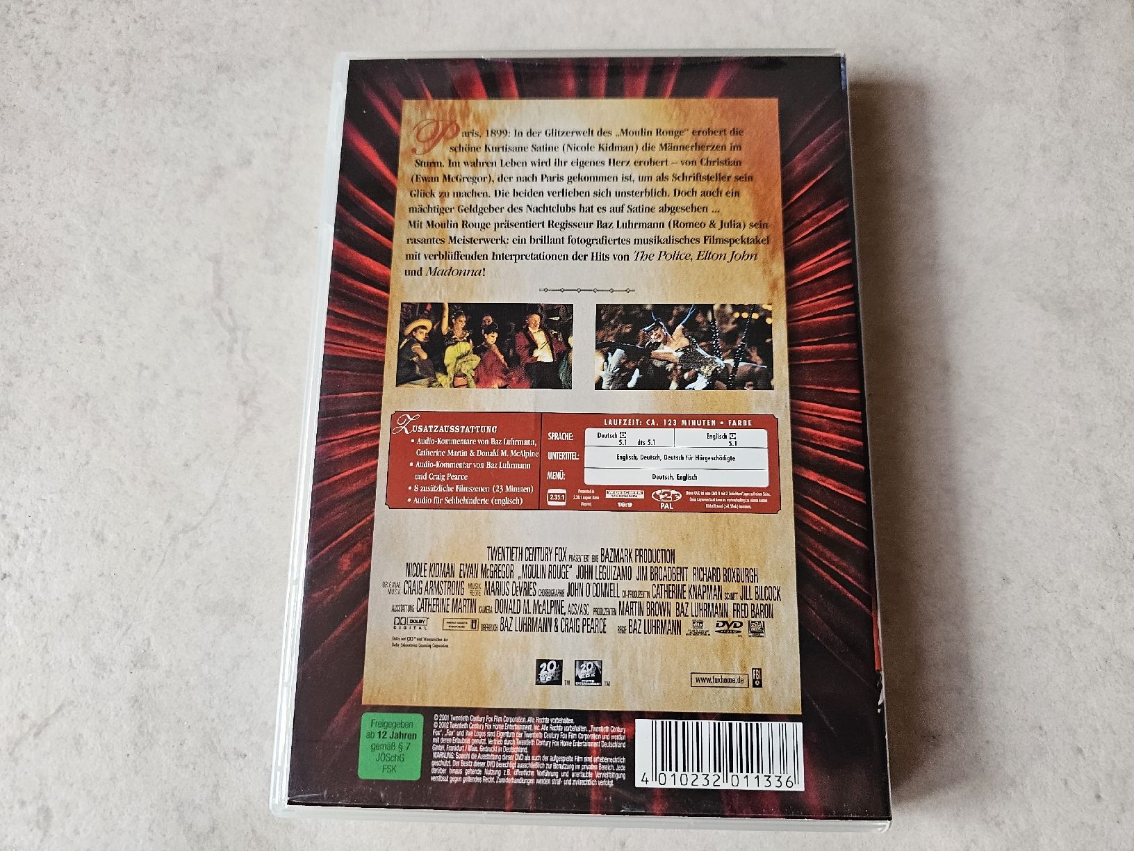 Tutti i DVDs: Moulin Rouge – Usato da Schneisingen venduto da backstore24 1