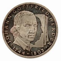 Deutschland 10 Mark Johann Gottfried 1994 Silber