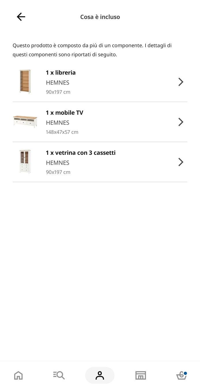 Ikea Mobili TV: Set HEMNES IKEA - mobile TV, libreria e vetrina – Usato da Bellinzona venduto da Skiley99 7