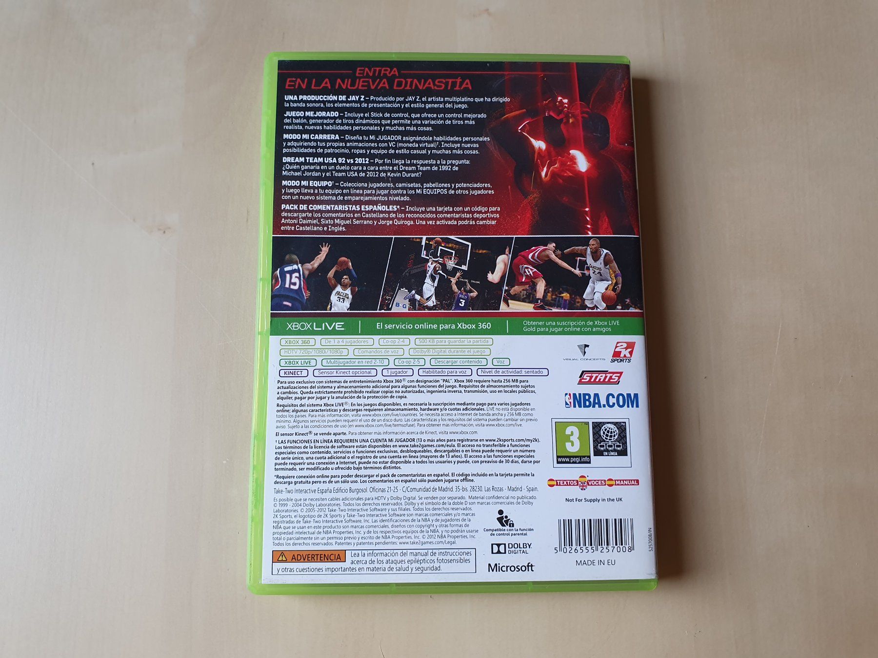 Microsoft Spiele: NBA 2K13 ESP – Gebraucht aus Stansstad von collectorsshop 1