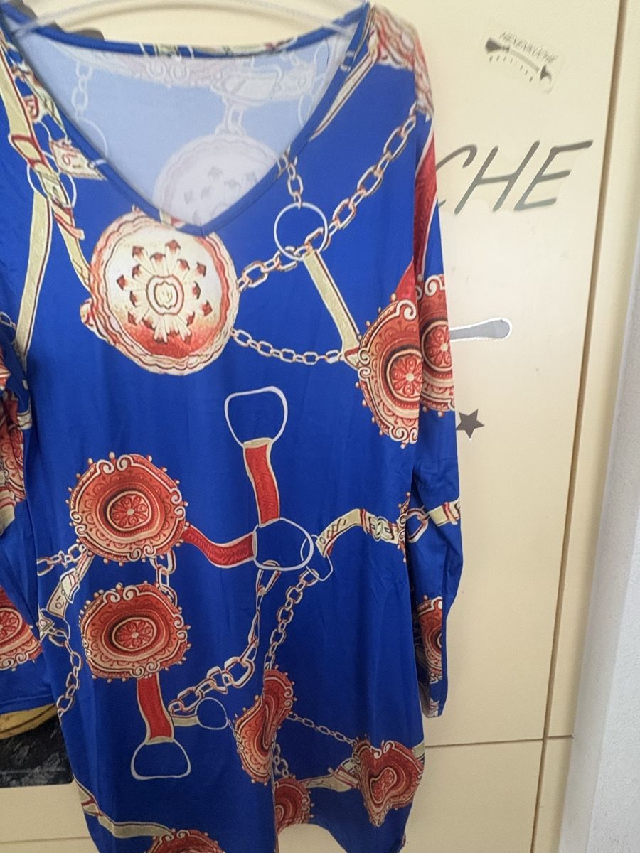 Vestiti: Kettenmuster Kleid Royal – Usato da Obbürgen venduto da bugi6868 1