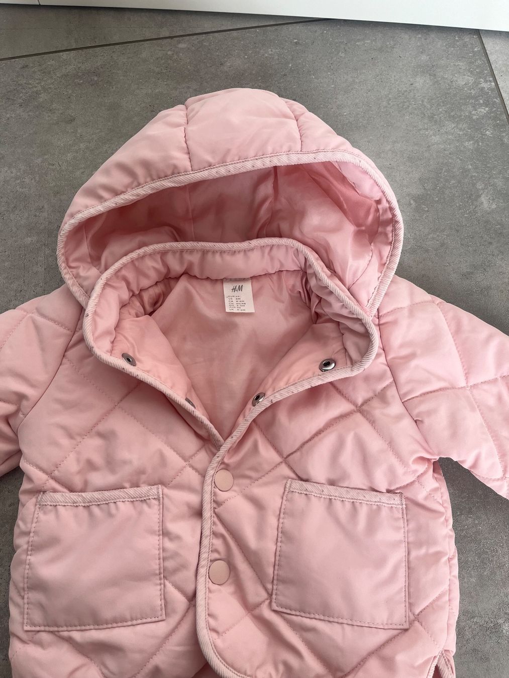 H&M Giacche & Cappotti: H&M, Steppjacke, Übergangsjacke, rosa, Gr. 68 – Usato da Mollis venduto da Miss_Dresses 6