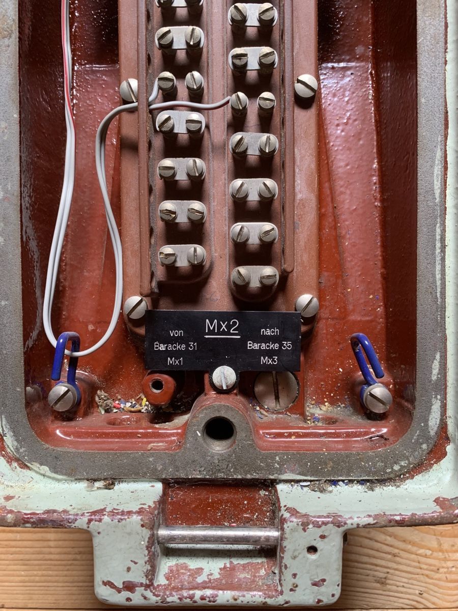 Telefone: Multiplexkasten von 1939 aus Festung der Schweizer Armee – Gebraucht aus Goldingen von Bergler012 2