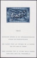 1945, W21 (Spendenblock, Nr.15) postfrisch **, Kat: 200.-