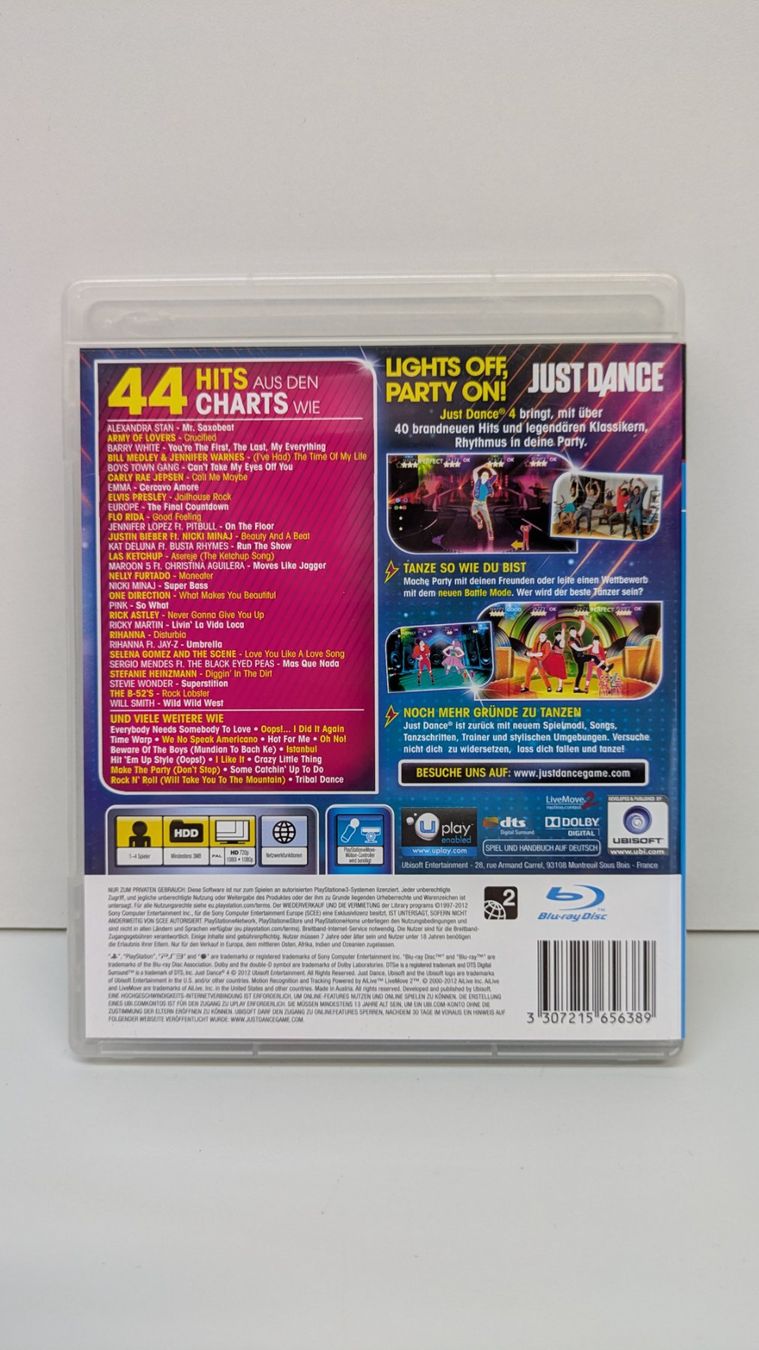 Giochi: Just Dance 4  - PlayStation 3 – Usato da Menziken venduto da mame18 2