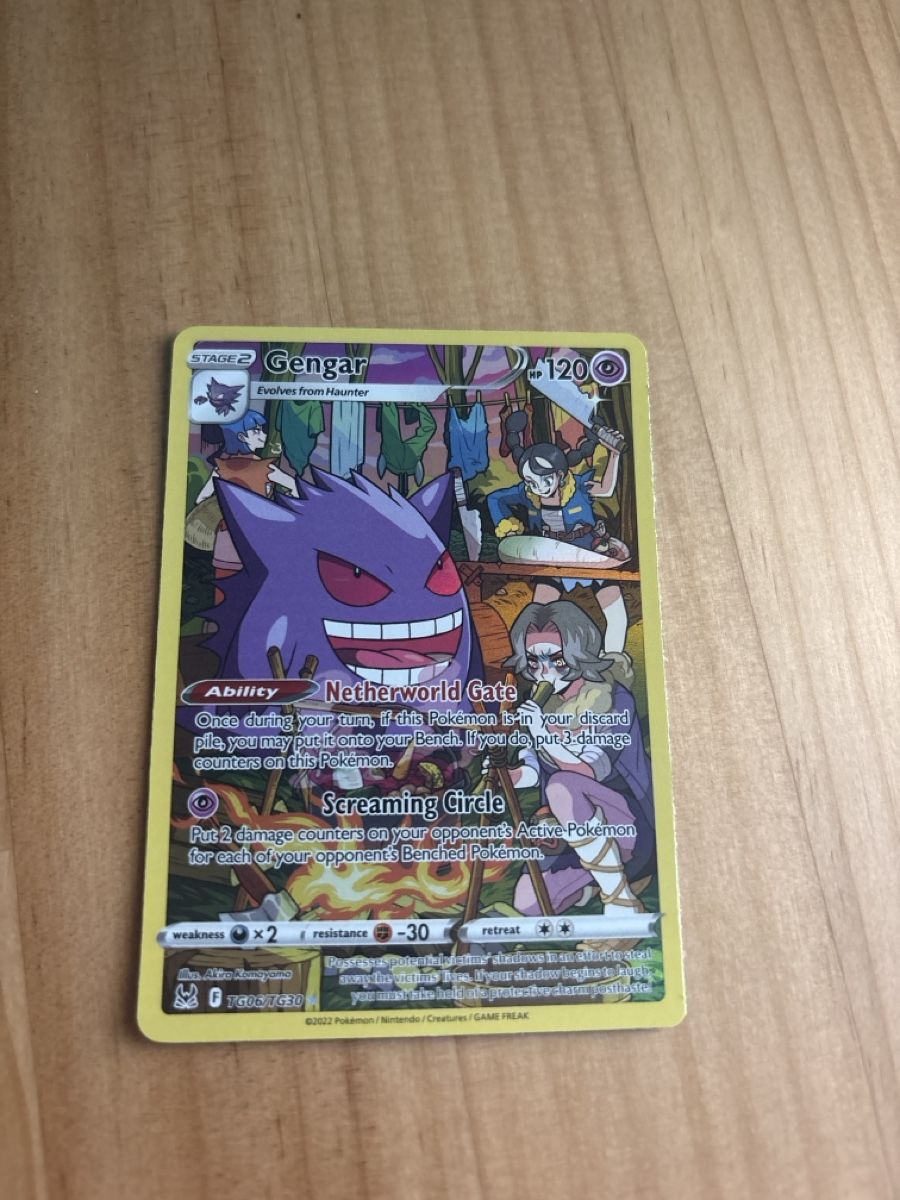 Pokémon Carte collezionabili: Gengar TG06, Lost Origin – Usato da Bern venduto da Pokescherti