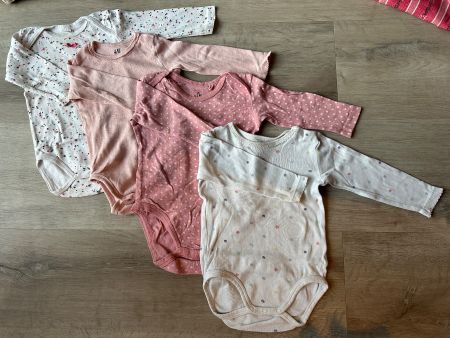 Mädchen Bodys, Gr. 74 und 74/80